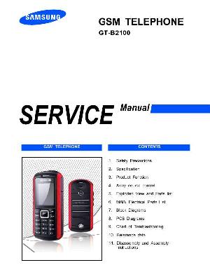 Service manual Samsung GT-B2100 ― Manual-Shop.ru
