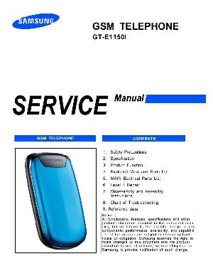 Сервисная инструкция Samsung GT-E1150I ― Manual-Shop.ru