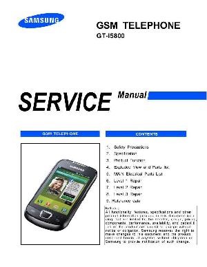 Сервисная инструкция Samsung GT-I5800 ― Manual-Shop.ru
