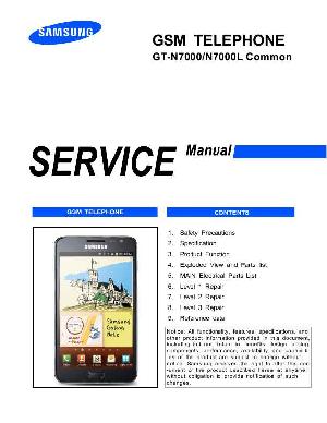 Сервисная инструкция Samsung GT-N7000 GALAXY-NOTE ― Manual-Shop.ru