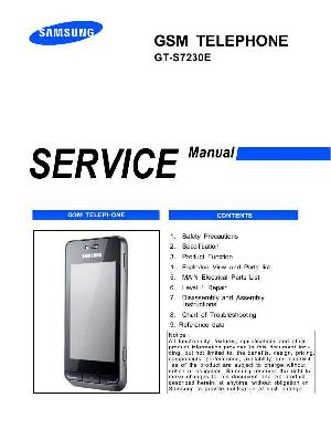 Service manual Samsung GT-S7230E ― Manual-Shop.ru