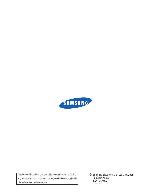 Service manual Samsung HPS-5033, D75A