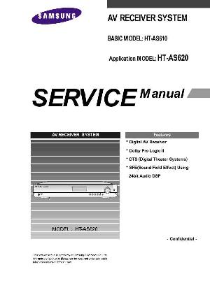 Сервисная инструкция Samsung HT-AS620 ― Manual-Shop.ru