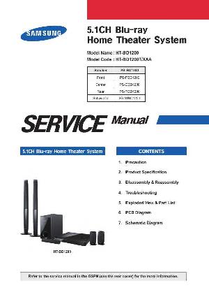 Service manual Samsung HT-BD1200 ― Manual-Shop.ru