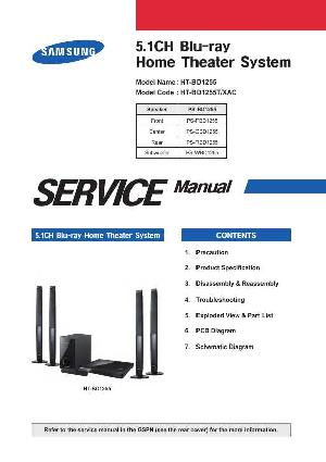 Service manual Samsung HT-BD1255 ― Manual-Shop.ru
