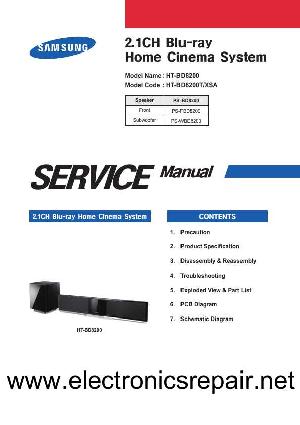 Service manual Samsung HT-BD8200 ― Manual-Shop.ru