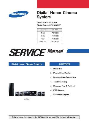 Сервисная инструкция Samsung HT-C330 ― Manual-Shop.ru