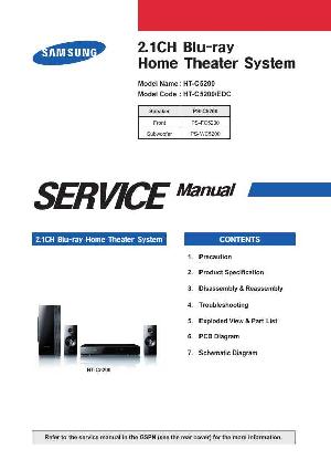 Service manual Samsung HT-C5200 ― Manual-Shop.ru