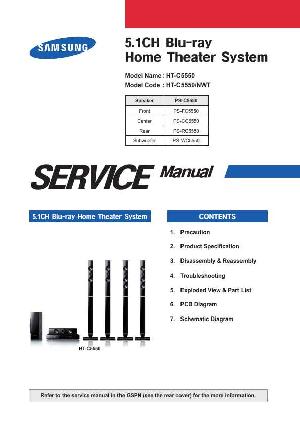 Service manual Samsung HT-C5550 ― Manual-Shop.ru