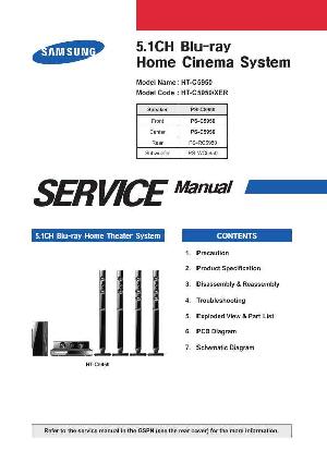 Service manual Samsung HT-C5950 ― Manual-Shop.ru