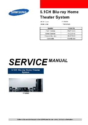 Сервисная инструкция Samsung HT-D5100 ― Manual-Shop.ru