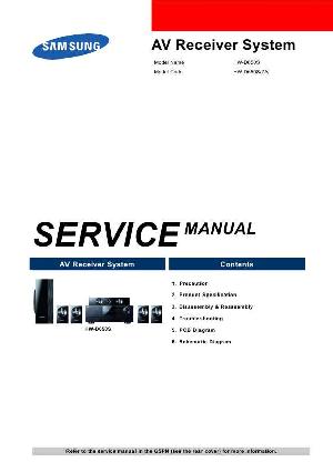 Service manual Samsung HW-D650S ― Manual-Shop.ru