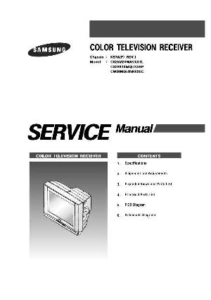 Service manual Samsung KS7A(P) chassis, CS25M20MAVXXTL, CS29K10MQUXSAP, CW29M064NRXXEC ― Manual-Shop.ru
