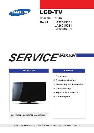 Сервисная инструкция Samsung LA-22C450E1, LA-26C450E1, LA-32C450E1 ― Manual-Shop.ru