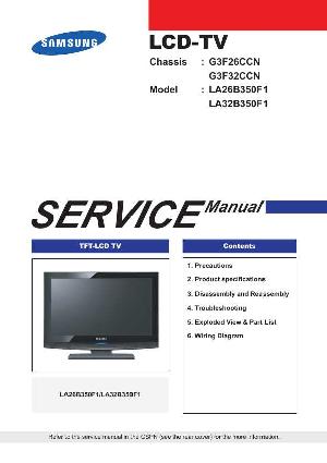 Сервисная инструкция Samsung LA-26B350F1, LA-32B350F1 ― Manual-Shop.ru