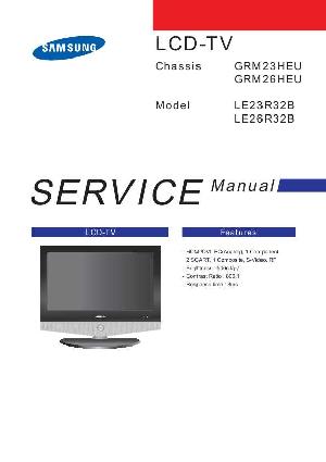 Сервисная инструкция Samsung LE-23R32B, LE-26R32B ― Manual-Shop.ru