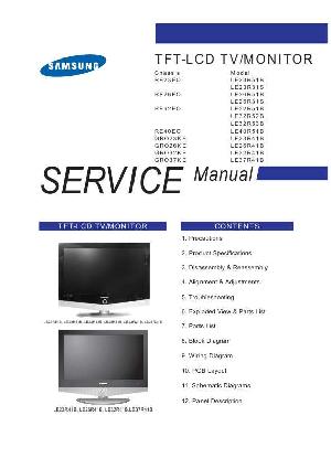 Сервисная инструкция Samsung LE-23R51B, LE-32R41B, LE-32R51B, LE-37R41B ― Manual-Shop.ru