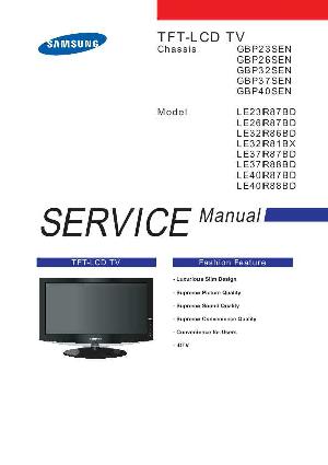 Service manual Samsung LE-23R87BD, LE-26R87BD, LE-32R86BD ― Manual-Shop.ru