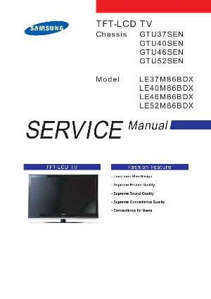 Сервисная инструкция Samsung LE-37M86BDX, LE-40M86BDX ― Manual-Shop.ru