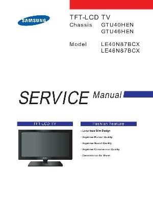 Сервисная инструкция Samsung LE-40N87BCX, LE-46N87BCX ― Manual-Shop.ru