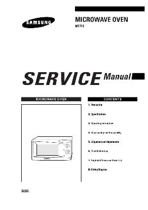 Сервисная инструкция Samsung M1713 ― Manual-Shop.ru