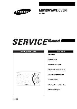 Сервисная инструкция Samsung M1714R ― Manual-Shop.ru