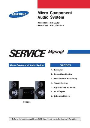 Сервисная инструкция Samsung MM-C330D ― Manual-Shop.ru