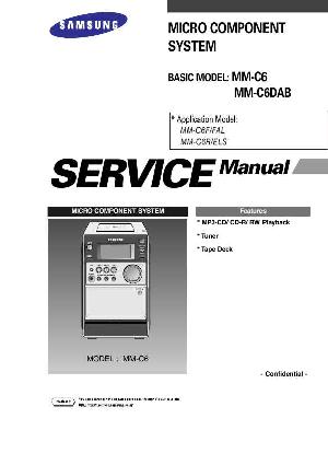 Сервисная инструкция Samsung MM-C6 ― Manual-Shop.ru