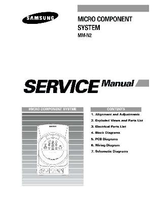 Сервисная инструкция Samsung MM-N2 ― Manual-Shop.ru