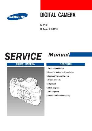 Сервисная инструкция Samsung NX10 ― Manual-Shop.ru