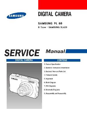 Сервисная инструкция Samsung PL60 ― Manual-Shop.ru