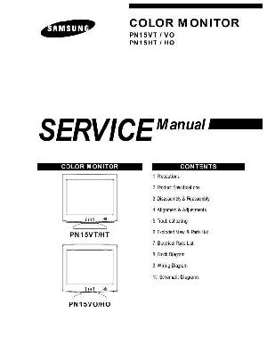 Сервисная инструкция Samsung PN15VT, PN15HT ― Manual-Shop.ru