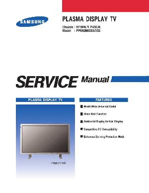 Сервисная инструкция Samsung PPM-42M5SSX ― Manual-Shop.ru