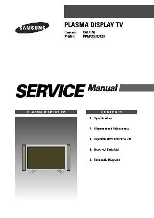 Сервисная инструкция Samsung PPM42S3X ― Manual-Shop.ru