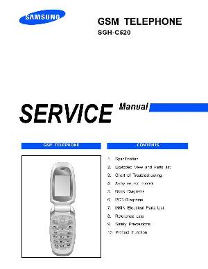 Сервисная инструкция Samsung SGH-C520 ― Manual-Shop.ru