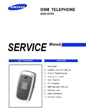 Сервисная инструкция Samsung SGH-E790 ― Manual-Shop.ru