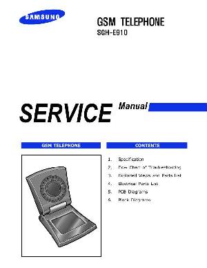Сервисная инструкция Samsung SGH-E910 ― Manual-Shop.ru