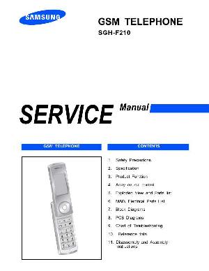 Сервисная инструкция Samsung SGH-F210 ― Manual-Shop.ru