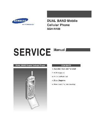 Сервисная инструкция Samsung SGH-N188 ― Manual-Shop.ru
