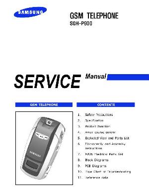 Сервисная инструкция Samsung SGH-P900 ― Manual-Shop.ru