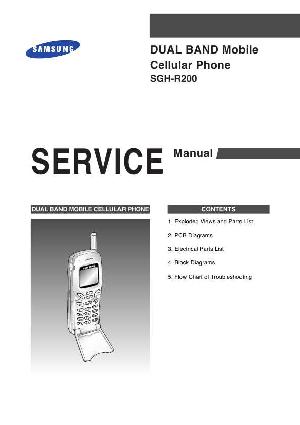 Сервисная инструкция Samsung SGH-R200 ― Manual-Shop.ru