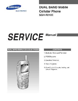 Сервисная инструкция Samsung SGH-R210E ― Manual-Shop.ru