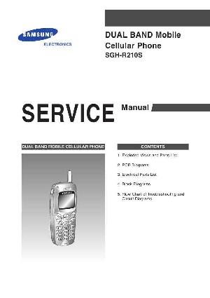 Сервисная инструкция Samsung SGH-R210S ― Manual-Shop.ru