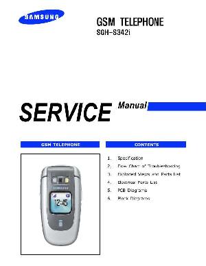 Сервисная инструкция Samsung SGH-S342I ― Manual-Shop.ru