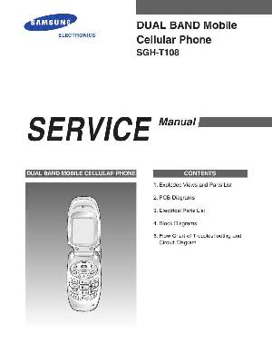 Сервисная инструкция Samsung SGH-T108 ― Manual-Shop.ru