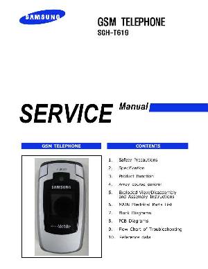 Сервисная инструкция Samsung SGH-T619 ― Manual-Shop.ru