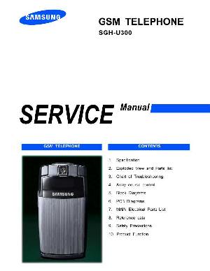 Сервисная инструкция Samsung SGH-U300 ― Manual-Shop.ru
