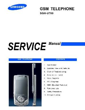 Сервисная инструкция Samsung SGH-U700 ― Manual-Shop.ru