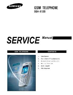 Сервисная инструкция Samsung SGH-X120 ― Manual-Shop.ru