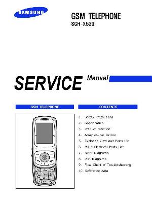 Сервисная инструкция Samsung SGH-X530 ― Manual-Shop.ru